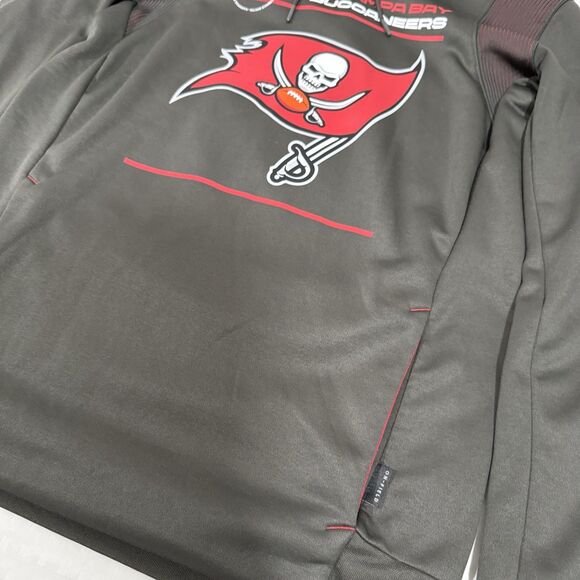 NFL Tampa Bay Buccaneers Nike Men’s Thermal Dri-Fit Hoodie - M - Picture 4 of 11
